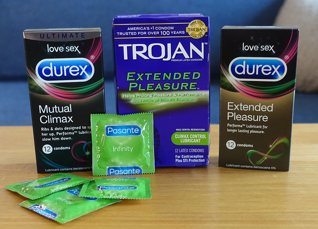benzocaine condoms