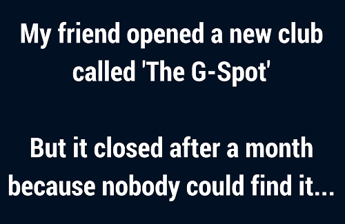 funny g spot quote