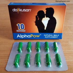 photo of alphapow male supplement