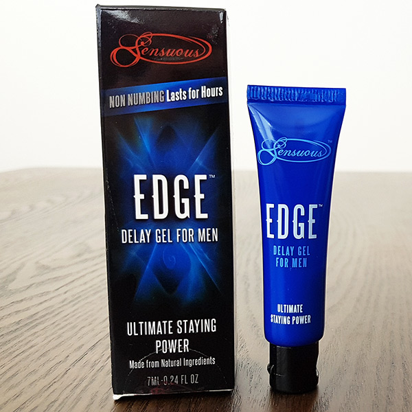 edge delay gel for men