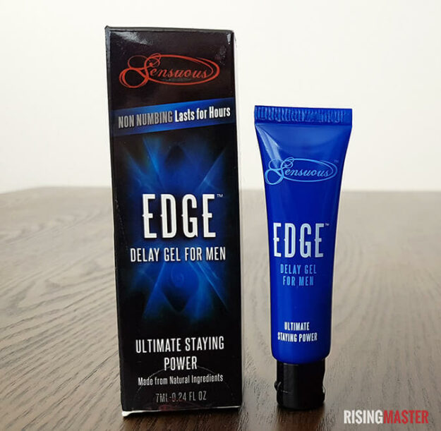 Edge delay gel for men